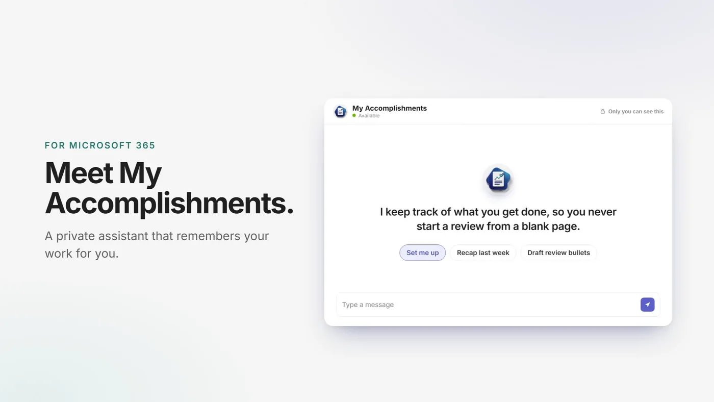 The same promise sits in the corner of every screen: only you can see this.